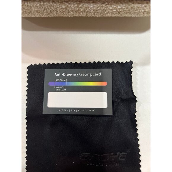 GAOYE Designers Milan Blue Light Blocking Lenses - Picture 4 of 5